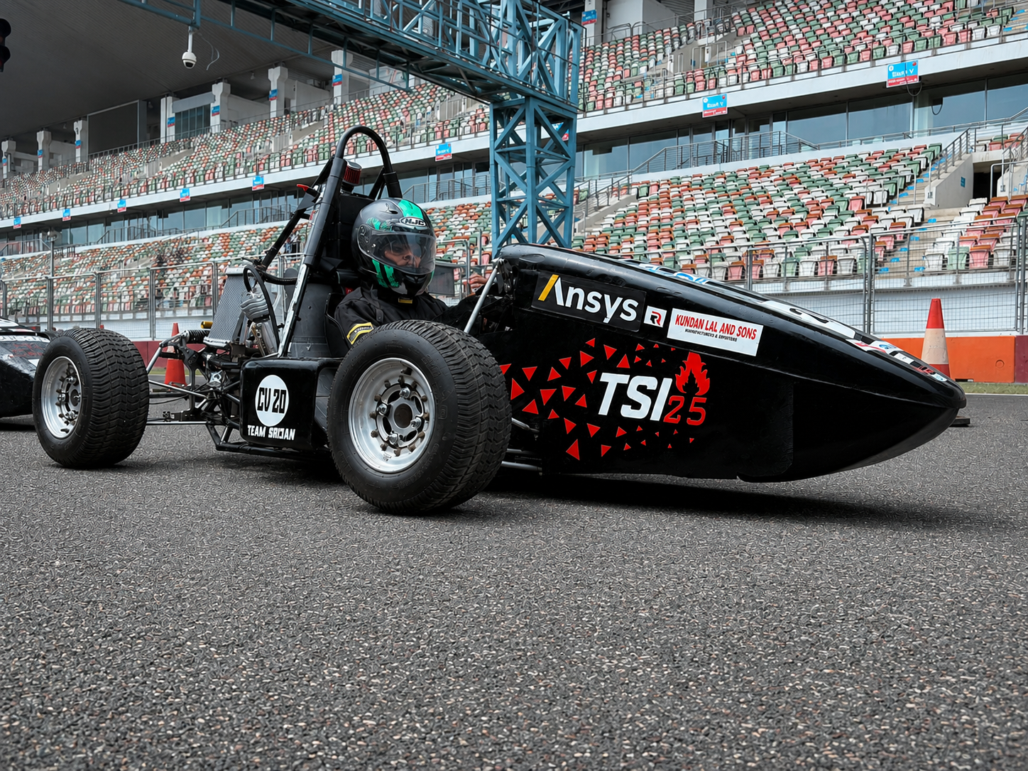 Team Srijan TSI-25 Formula Student race car