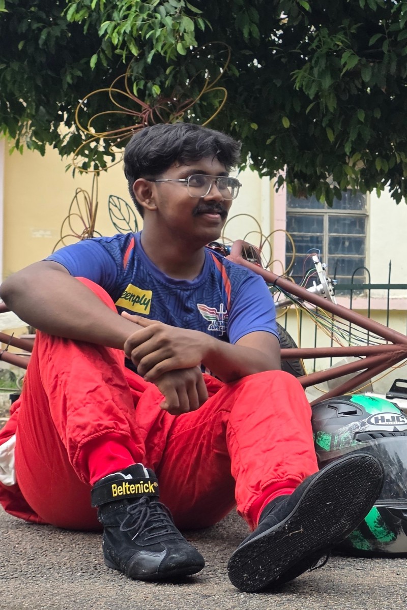 Brianson John Lakra, Team Srijan Powertrain member